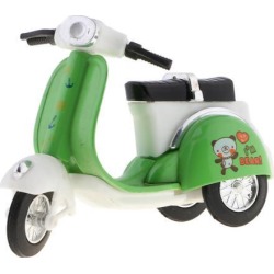 1:18 Scale Mini Alloy Pull Back Motorcycle Vehicles Car Toy Gifts Green