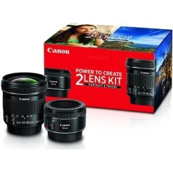 Canon Portrait and Travel Two Lens Kit with 50mm f/1.8 and 10-18mm Lenses