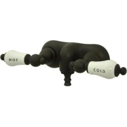 Kingston Brass Vintage 3-3/8' Wall Mount Clawfoot Tub Filler
