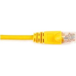 Black Box CAT6PC-006-YL Box Cat6 Value Line Patch Cable, Stranded, Yellow, 6-Ft. (1.8-M) - Category 6 For Network Device - 6 Ft - 1 X Rj-45 Male.