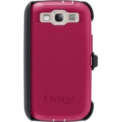 OtterBox Defender Series Case and Holster for Samsung Galaxy S III - Retail Packaging - Pink