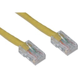 Offex Cat6 Ethernet Patch Cable, Bootless, 3 foot - Yellow