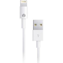Vivitar Infinite Apple MFi Certified Lightning to USB Charge & Sync 3 Feet White Cable for iPhone 5 5S 5C SE 6 6S 6S Plus