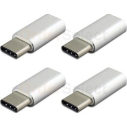 4X Micro USB F to USB Type-C M OTG Adapter for Phone ZTE Axon 7 Mini /Grand X/X3