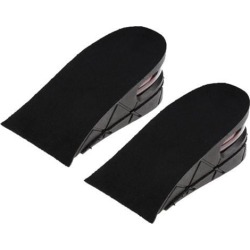 Adjustable Height Increase Insoles 2 Layer Elevator Shoes Heel lift Inserts