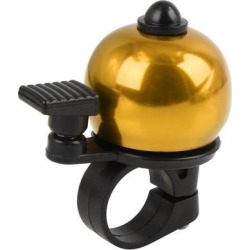Bicycle Bell Cycling Horn Mountain Bike Alarm Gold Tone Loud Speaker for 7/8' Handlebar