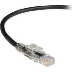 GigaBase 3 CAT5e 350-MHz Lockable Patch Cable (UTP), Black, 20-ft. (6.0-m)