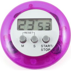 Unique Bargains Digital Minute Second Stop/Starting Button Count Down up Memory Timer Clock