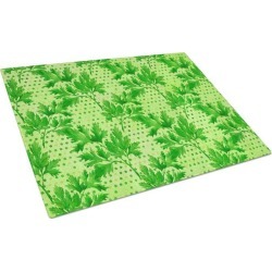 Watercolor Parsley Glass Cutting Board Large BB7573LCB