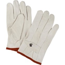 Zenith Safety Products Grain Cowhide Ropers Gloves, Small, 1 Pair