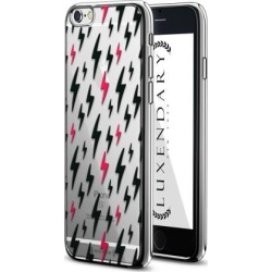 LUXENDARY PATTERN OF LIGHTNING DESIGN CHROME SERIES CASE FOR IPHONE 6/6S PLUS