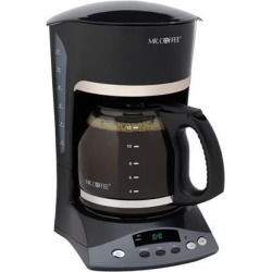 MR. COFFEE SKX23 Black 12-Cup Programmable Coffee Maker