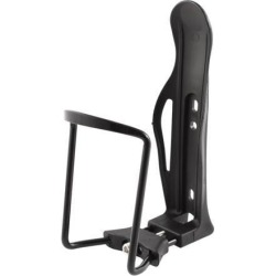 Cycling Gear Bicycle Plastic Alloy Bottle Holder Cage Rack Black