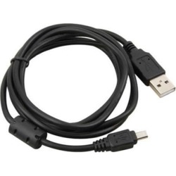 1.5m USB Data Sync Cable Mini B 8 Pin For Nikon Olympus Pentax Sony Panasonic Sanyo Camera Cam