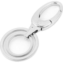 Silver Tone Swivel Lobster Clasp Hook Keychain Keyring Key Ring Holder
