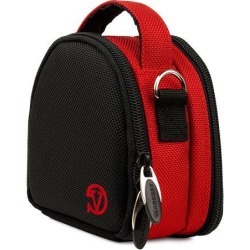 VanGoddy Red Mini Laurel Camera Case