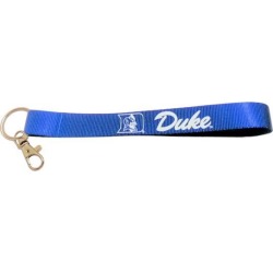 NCAA Duke Blue Devils Team Logo Wrist Strap Clip Lanyard Keyring Id Ticket