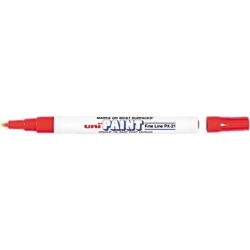 Sanford 63702 uni-Paint Marker, Fine Point, Red