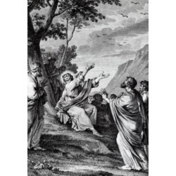 Posterazzi SAL9953563 Sermon on Mount by Jean-Michel Le Jeune Moreau Print 1741-1814 Poster Print - 18 x 24 in.