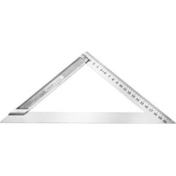 200mm Triangle Square Ruler Stainless Steel Right Angle Woodworking Tool Measurement