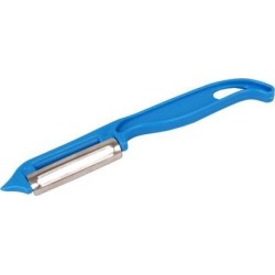 Home Kitchen Metal Blade Plastic Handle Vegetable Fruit Cucumber Peeler