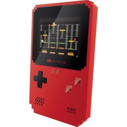 MY ARCADE Pixel Classic Portable Handheld 300 Built-in Video Games w/ Data East Hits: Bad Dudes, Cavman Ninja, BurgerTime, and Many More