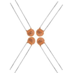 Unique Bargains 30 Pcs 6800pF DIP Through Hole Ceramic Disc Capacitors