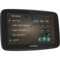 TomTom - 1PN5.019.01 - Tomtom TRUCKER 520 Automobile Portable GPS Navigator - Mountable, Portable - 5 - Touchscreen -