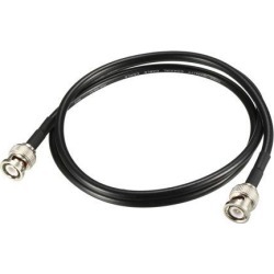RG58 Coaxial Cable with BNC Male to BNC Male Connectors 50 Ohm 4 ft