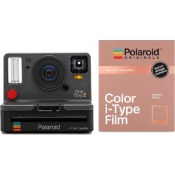 Polaroid Originals 9008 OneStep 2 VF Instant Camera(Graphite) and Rose Gold Film