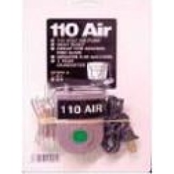 Marine Metal 110V Air Pump With Tubing & Air Stone A-1