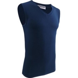 Men GYM Tank Tops Bodybuilding Stringer Athletic Shirt L Blue