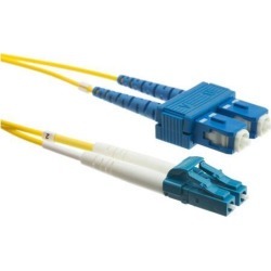 Fiber Optic Cable, LC / SC, Singlemode, Duplex, 9/125, 25 meter (82 foot)