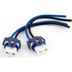 Vehicle Car Headlamp Fog Light Harness Socket Connector 9006 x 2