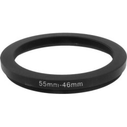 Unique Bargains Unique Bargains Camera Parts 55mm-46mm Lens Filter Step Down Ring Adapter Black