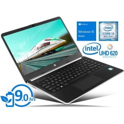 HP 14 Notebook, 14' HD Display, Intel Core i5-1035G1 Upto 3.6GHz, 16GB RAM, 2TB NVMe SSD, HDMI, Card Reader, Wi-Fi, Bluetooth, Windows 10 Home