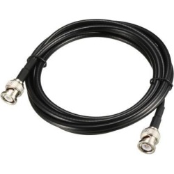 RG58 Coaxial Cable with BNC Male to BNC Male Connectors 50 Ohm 10 ft