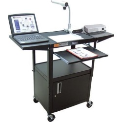Luxor AVJ42KBCDL Adjustable Height Cart