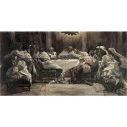 Posterazzi SAL9999221 The Lords Supper James Tissot 1836-1902 French Poster Print - 18 x 24 in.