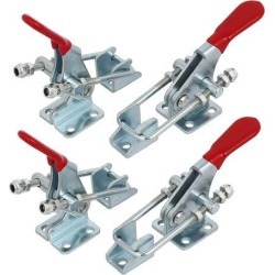Unique Bargains163Kg Holding Capacity U-Shaped Clamping Bar Toggle Clamps GH-40323 4pcs