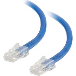 C2G 00524 Cat5e Cable - Non-Booted Unshielded Ethernet Network Patch Cable, Blue (12 Feet, 3.65 Meters)