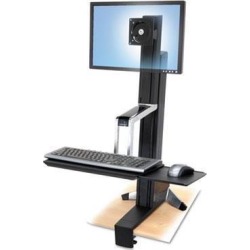 Ergotron WorkFit-S Sit-Stand Workstation - ERG33342200
