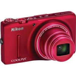 Recertified - Nikon COOLPIX S9500 Digital Camera (Red)