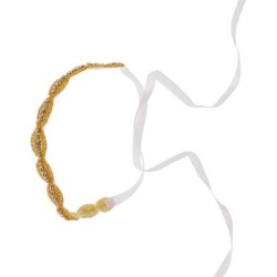 Women Wedding Bridal Gold Hair Band Rhinestone Crystal Hair Accessories