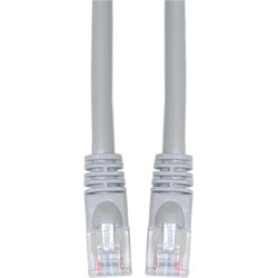 7 Foot Cat6 Gray UTP Ethernet Patch Cable Snagless Molded Boot