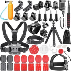 Neewer 54-In-1 Action Camera Accessory Kit for GoPro Hero Session/5 Hero 1 2 3