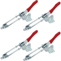 Unique Bargains450Kg Holding Capacity U-Shaped Clamping Bar Toggle Clamps GH-40334 4pcs