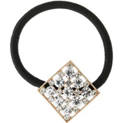 Fashion Elastic Rhinestone Crystal Hair Band Rope Hair Accessories Golden