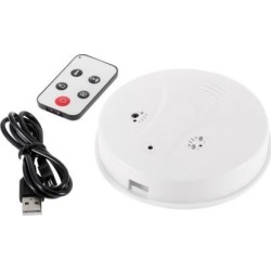 Smoke Detector Security DVR Remote Hidden HD Camera Motion Detection Nanny