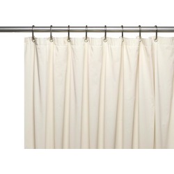 Carnation Home Fashions SC-84/15 Extra Long 5 Gauge Vinyl Shower Curtain Liner w
